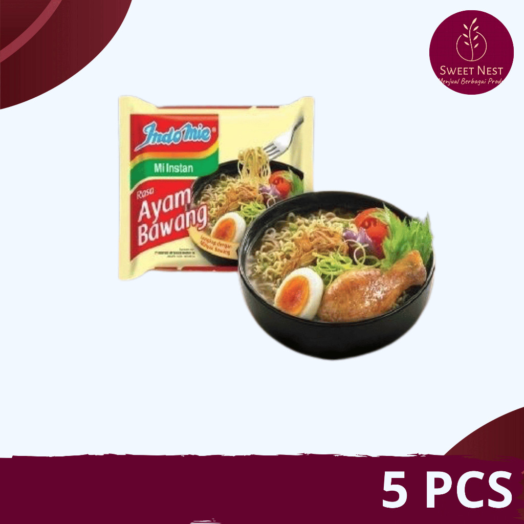 

Indomie Kuah Rasa Ayam Bawang isi 5 PCS - Grosir