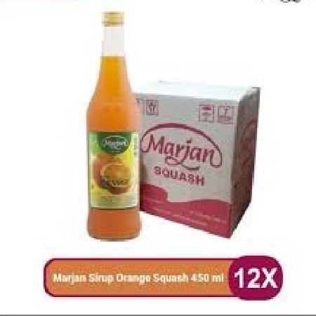 

Sirup Marjan Squash Orange Jeruk x 12 botol per dus