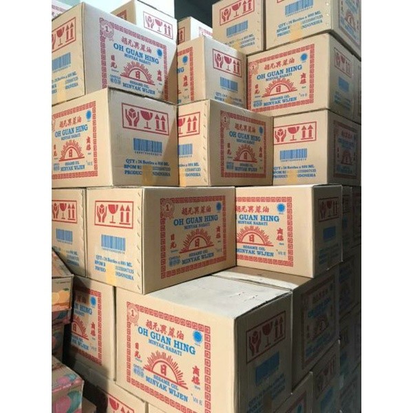 

Minyak Wijen Oh Guan Hing 600 ml x 12 Botol Per Dus