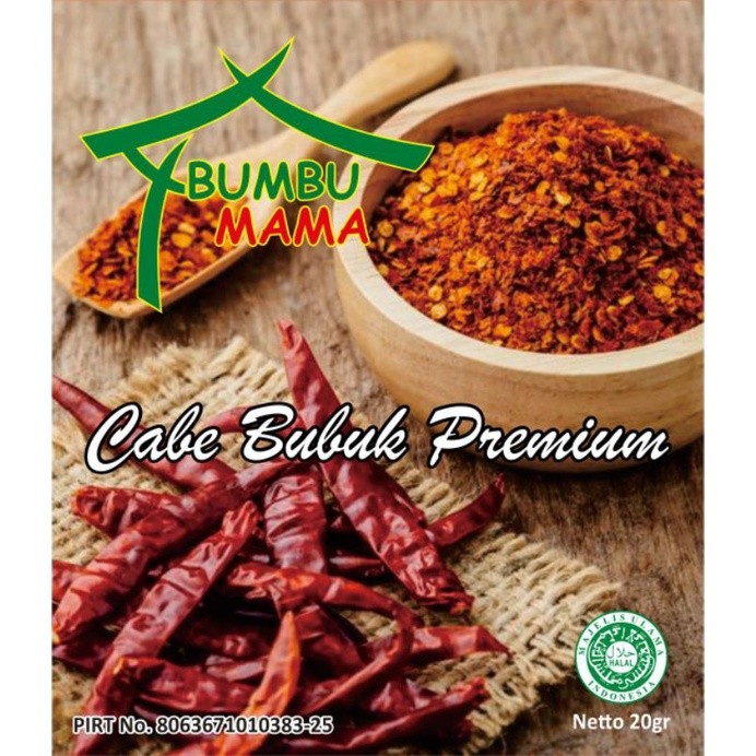 

Bumbu Mama Instan Cabe Bubuk Premium 20g