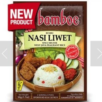 

nasi liwet bumbu instant bamboe