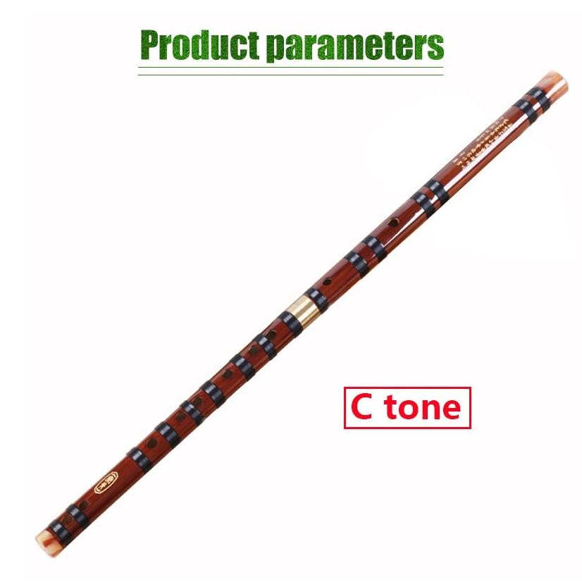 Alat Musik Tiup Seruling Bambu Import Professional Dizi Flute Bamboo Woodwind Music Instrument Woode