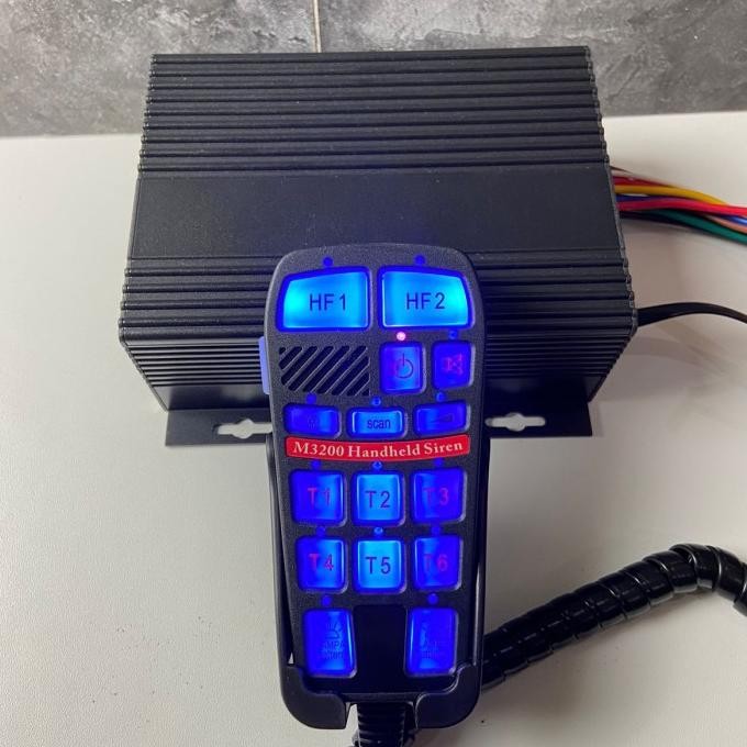 Paket Modul Sirine Whelen Hhs Handhield replika HHS 3200 dan speaker