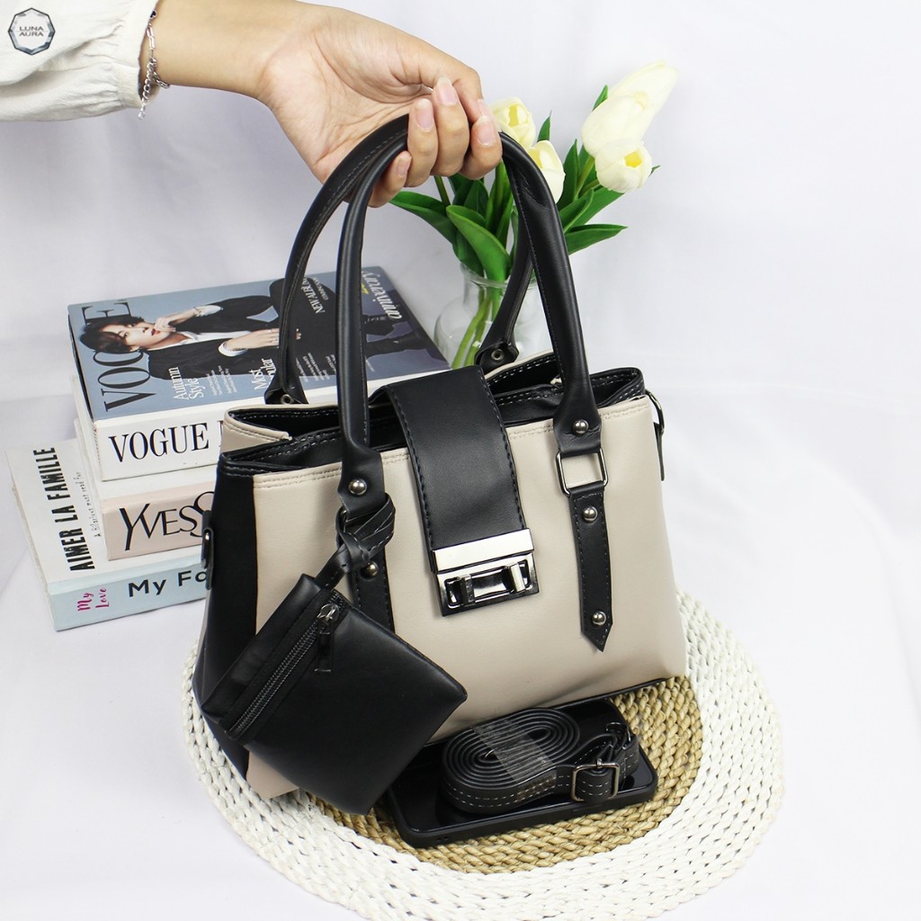 Tas g Kado Hadiah Pacar Seserahan Bags Wanita Terbaru 2024 Bag Cewek Mewah Elegan Ts Selempang Konda