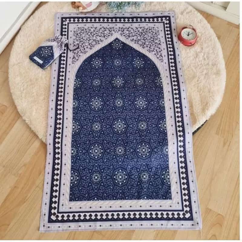 sajadah travellinv pouch kecil untuk kado pernikahan / souvenir haji