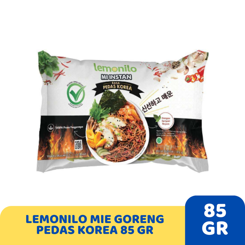 

LEMONILO MIE GORENG PEDAS KOREA 85 GR