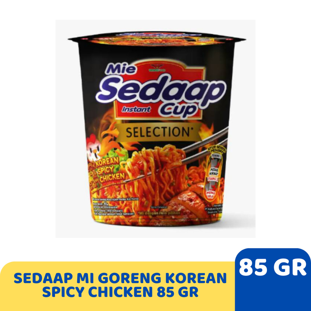 

SEDAAP MI GORENG KOREAN SPICY CHICKEN 85 GR