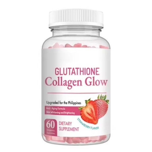 Skin Whitening L-Glutathione Glow Collagen Gummies