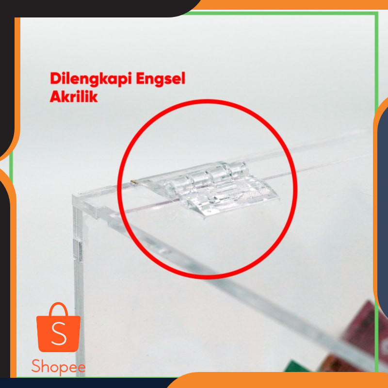 

Terlaris Kotak Amal Akrilik Ukuran Kecil (15x15x15) - Rangkai Sendiri Elegan