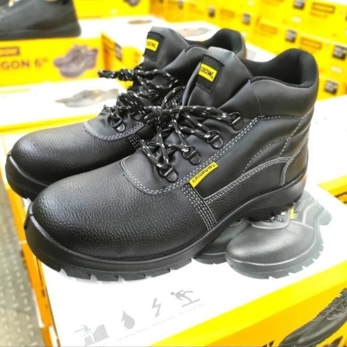 Sale Sepatu Safety Krisbow Argon 6"Inchi/Safety Shoes Argon 6Inchi