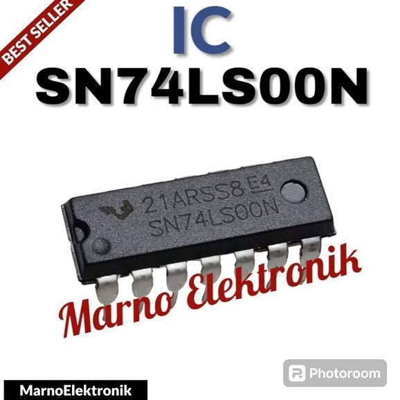 IC SN74LS00N SN 74LS00N 74LS 00N ASLI ORIGINAL ORI