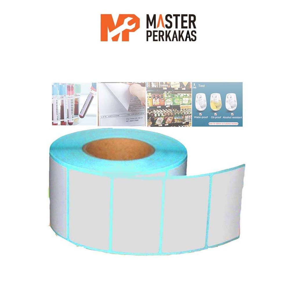 

Kertas Thermal Label Barcode 50 x 30 mm 800pcs MP / Sticker Termal Printer