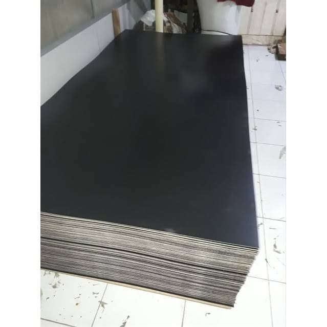 Haehae Triplek Melamin Hitam 3Mm / Multiplek Melaminto Hitam 3Mm / Paket