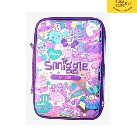 

SMIGGLE Hardtop Pencil Case Manik / Bola Tempat Pensil 3D Pouch Anak SM88