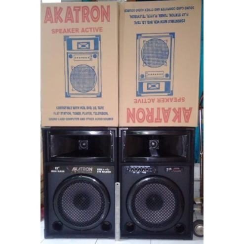 PALING OKK - SPEAKER AKTIF BLUETOOTH  12 IN SUBWOOFER AKATRON 12 INCH MAESTRO JAZZ AKATRON DAPAT 2 B