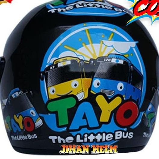 Helm / Helm Anak / Helm Jm Junior / Helm Jm Junior Tayo Grey Ter
