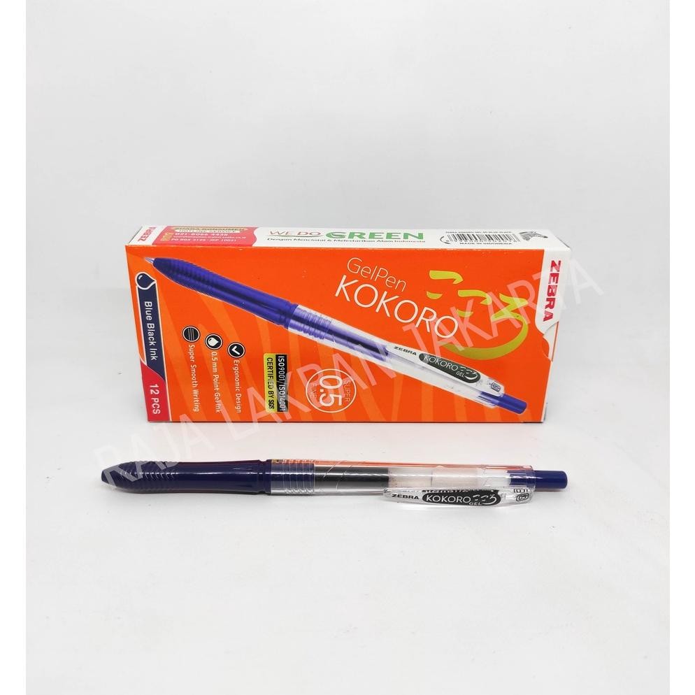 

XD27 Pulpen Zebra Kokoro Hitam / Biru / Sweet Semi Gel - LUSIN Viral