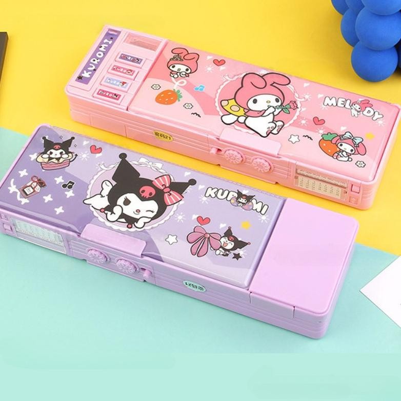 

QV21 Tempat Pensil Sanrio Kuromi Melody Lucu Termurah