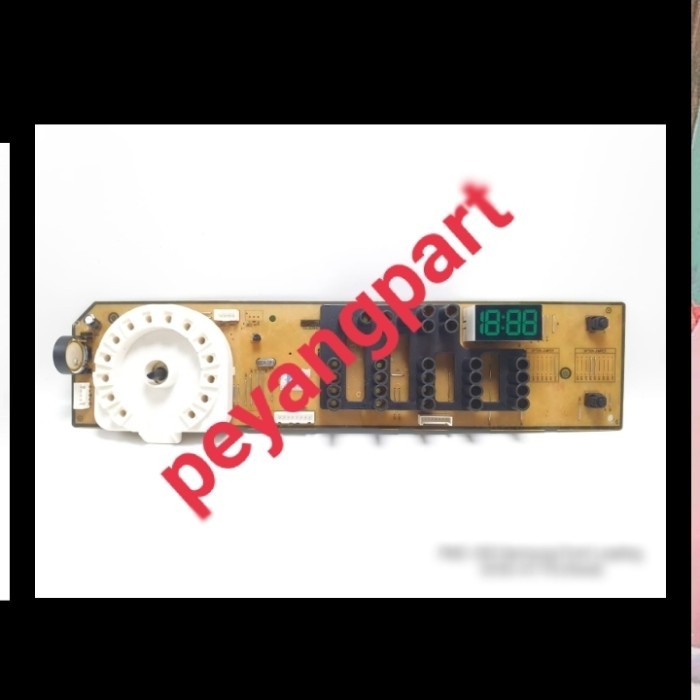 modul PCB display mesin cuci Samsung model ww65j3283 ww70j3283