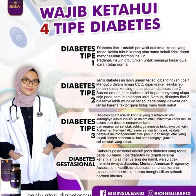

Bio Insuleaf Herbal Alami Atasi Diabetes Gula Darah Tinggi Sudah Bpom