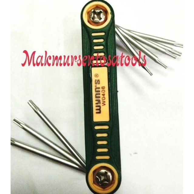 Kunci L Bintang Lipat Set Wynn'S Taiwan T5 - T20