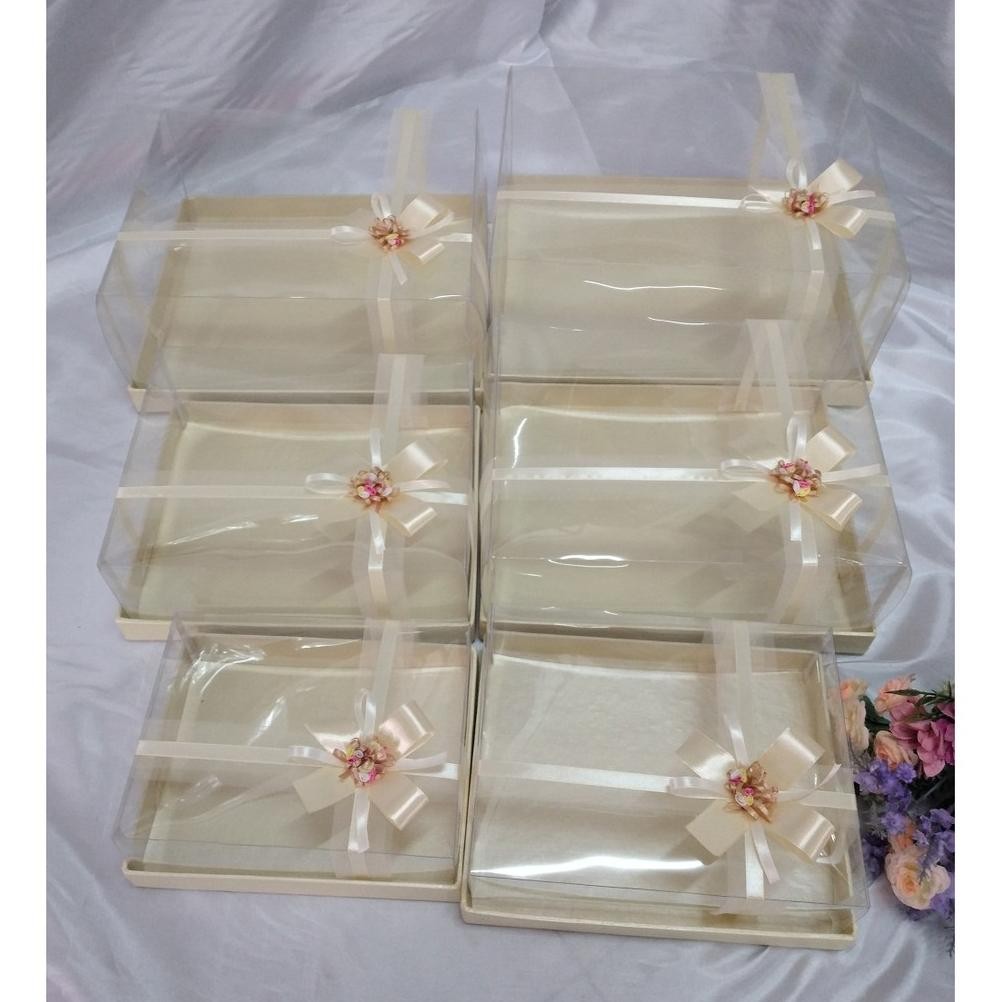 

ty-35 Kotak seserahan hantaran 1 set 6 pcs model tile pita Terlaris