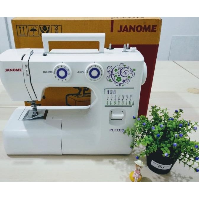 New Mesin Jahit Portable Janome Plt3312 / Plt 3312 Mesin Rumah Tangga