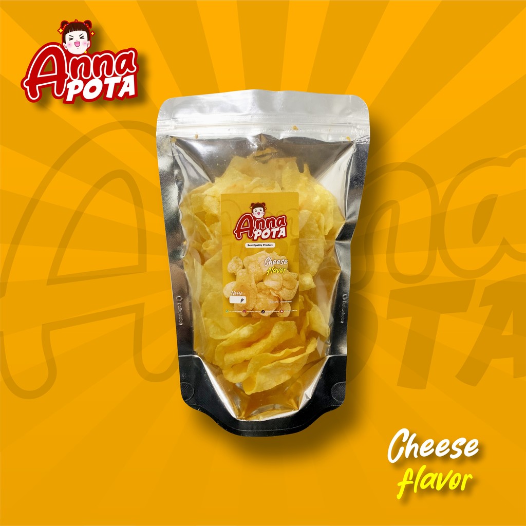 

Keripik Kentang Annapota - Cheese Flavor