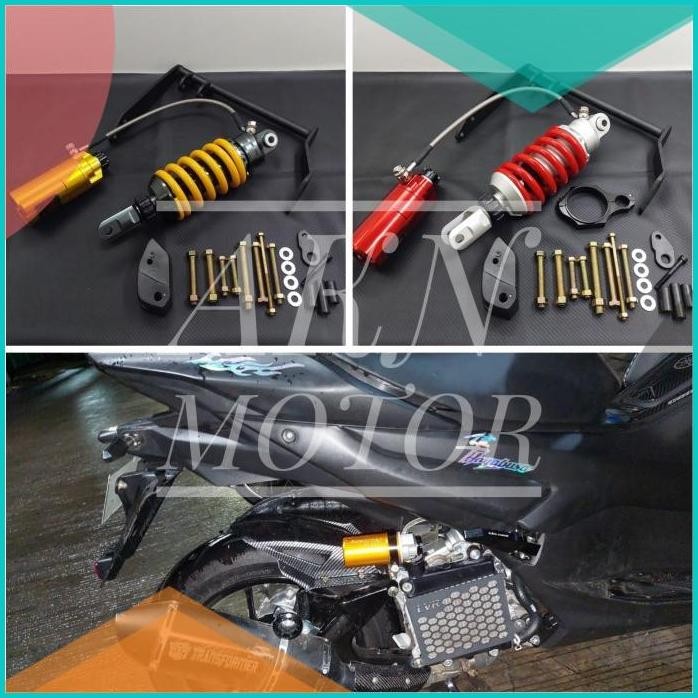 MONOSHOCK TABUNG NUI PLUS BREKET YAMAHA AEROX NEW 2021 140BZ4 suku ca