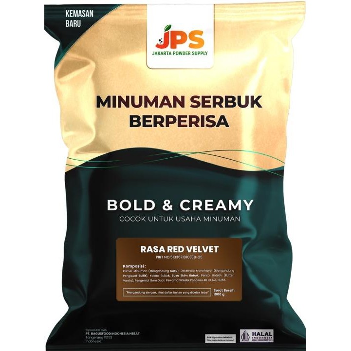

Bubuk Numan Red Veet Powder Jps Tanpa Gula