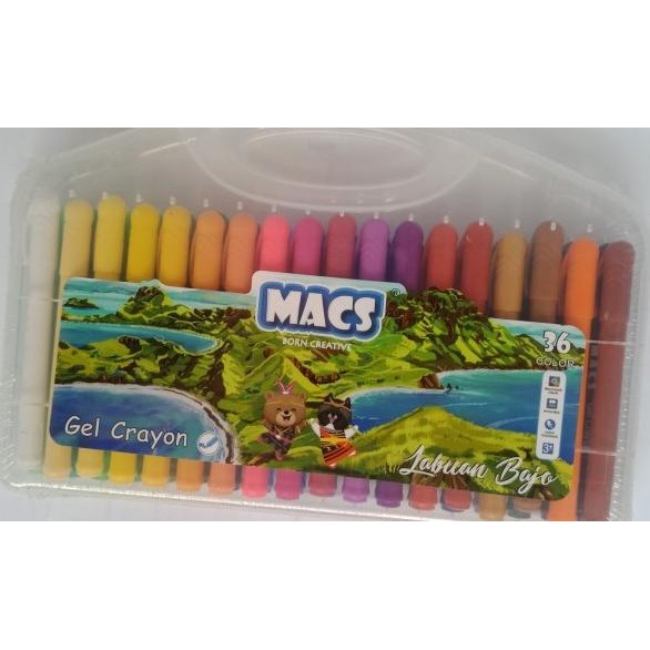 

Crayon Gel Macs 36 Warna