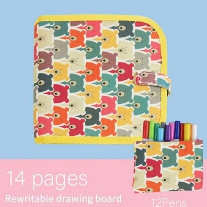 

Re27 Reusable Drawing Book / Buku Menggambar / Mainan Edukasi Anak Terlaris