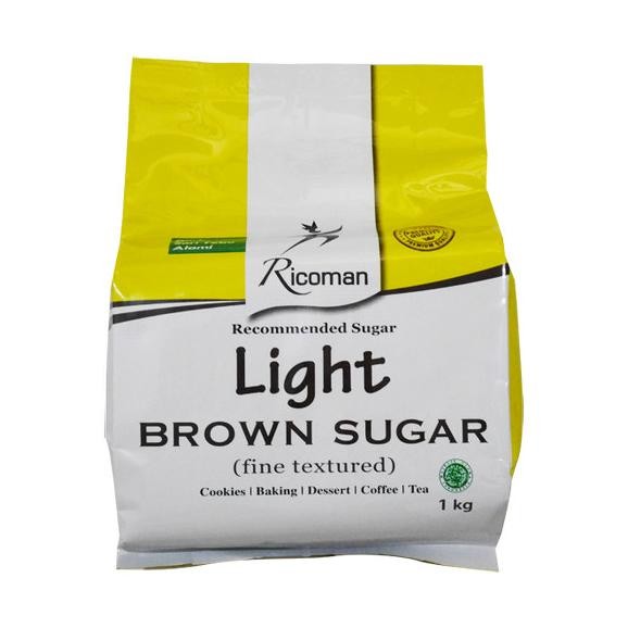 

Ricoman Brown Sugar 1 Kg ( Dark & Light )