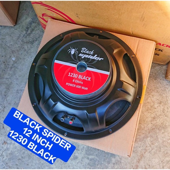 """] Speaker Black Spider 12 Inch 1230 BLACK Full Range Fullrange Original