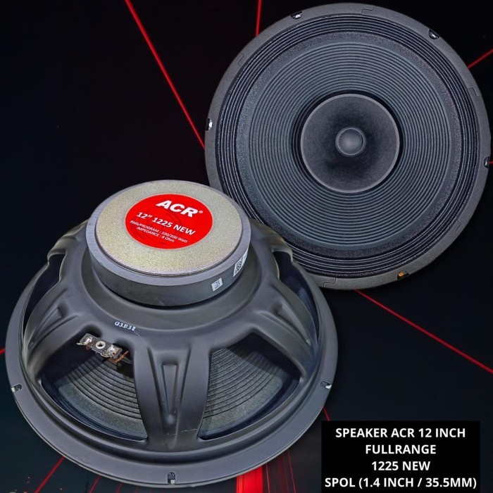 ><><><] Speaker ACR 12 Inch 1225NEW ACR 12 1225 NEW Fullrange Full Range ORI