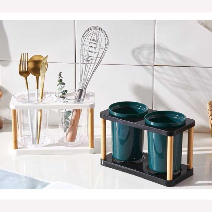 

Terbaru WADAH TEMPAT PENYIMPANAN PENGERING PERALATAN MAKAN SENDOK GARPU PISAU - Transparan Limited