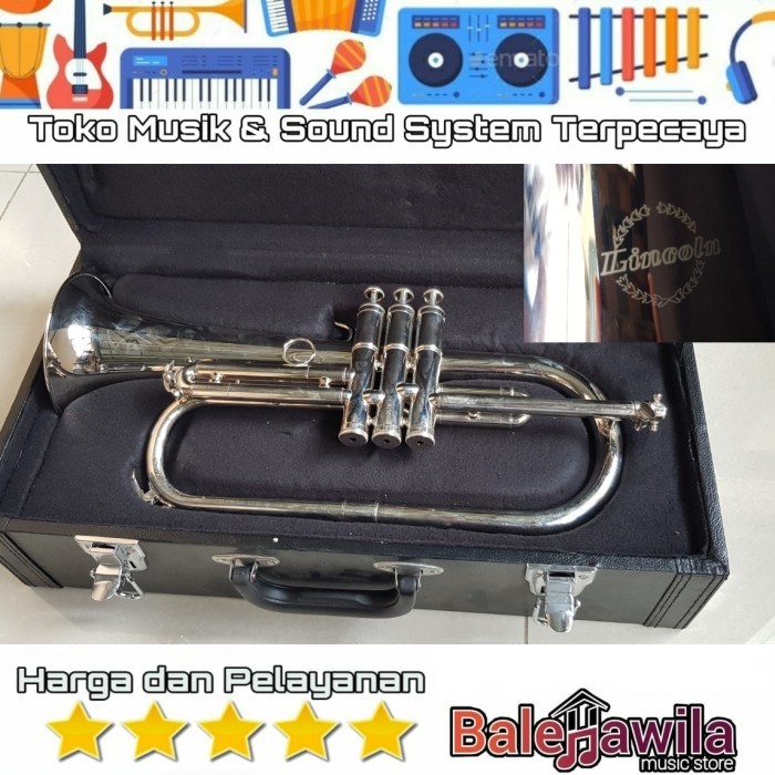 KOMPLIT Alat Musik Tiup Flugel Lincoln Alat Drumband
