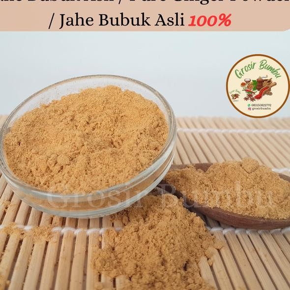 

Ready Jahe Bubuk 500Gram/ Pure Ginger Powder / Jahe Bubuk