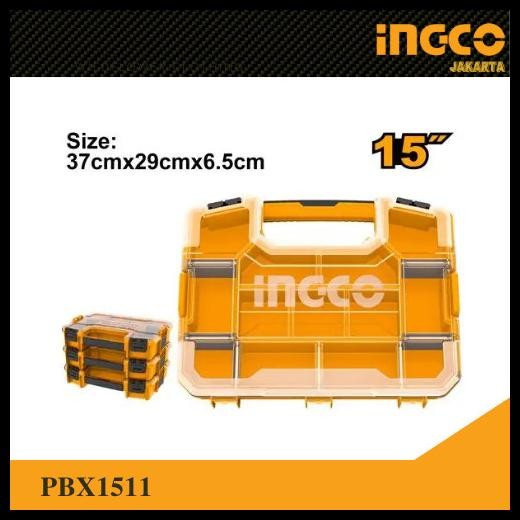 Kotak Perkakas Kecil Mur Baut Mini Small Tool Box (37Cm) Ingco Pbx1511