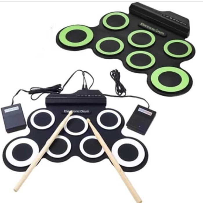 BIG SALE ALAT MUSIK DRUM PAD ELEKTRIK PORTABLE