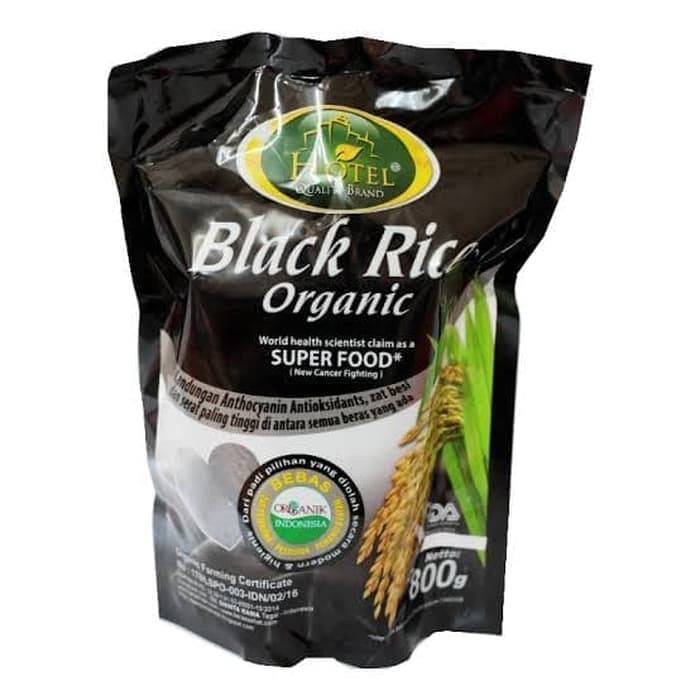 

HOTEL Black Rice Organik 800gr