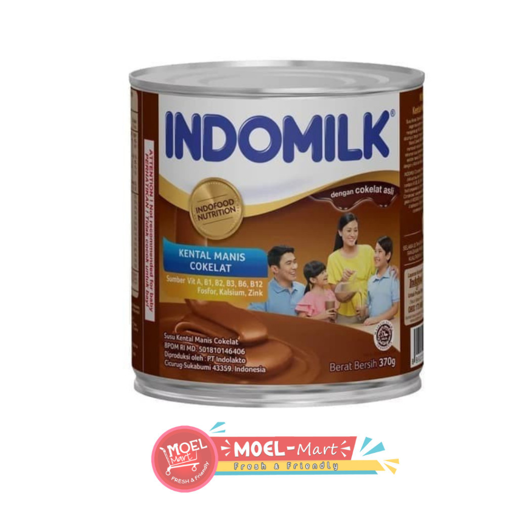 

INDOMILK Susu Kental Manis Coklat 370gr