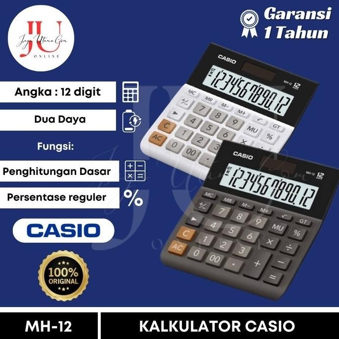 

yl-24 Kalkulator Casio DH-12 BLACK Terlaris