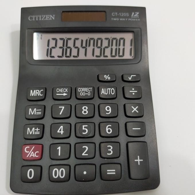 

AZQ-16 kalkulator citizen CT 120S Hemat