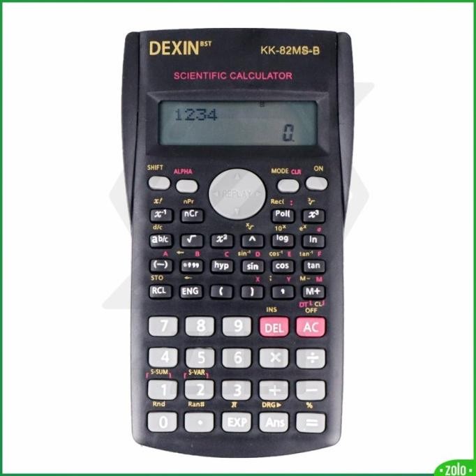 

gd-324 [zolo] DEXIN Kalkulator Sekolah Scientific Calculator 240 Function Hemat
