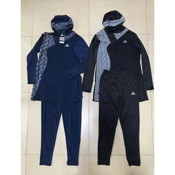 GRATIS ONGKIR 100%ORI ADIDAS baju renang wanita muslim dewasa remaja jilbab muslimah