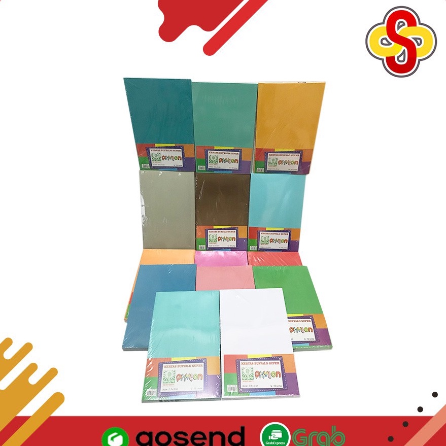 

❆Terlaris✢ Kertas Buffalo Super Phyton Folio Polos Isi 100 Lembar E72 ➩
