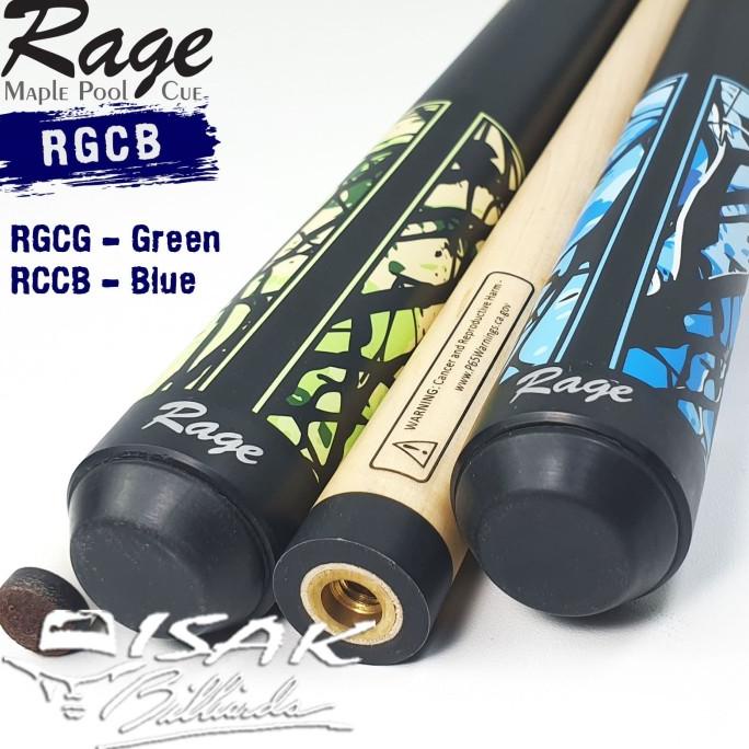 Rage RGCB Pool Cue - 13 mm Maple Billiard Stick Stik Biliar Players