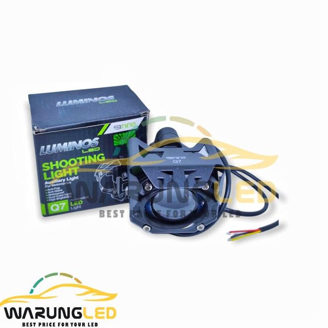 Lampu Led Tembak Sorot Laser 2 Warna Original Luminos Q7