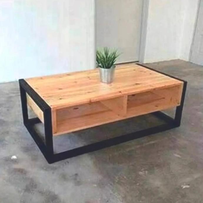 Meja Lesehan Ruang Tamu 100X50X60 Jati Belanda In Stock Caprigurltime